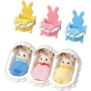 Sylvanian Families 5532 Triplets Care Set - Dollhouse Playsets, Yellow,blue,mint Sylvanian Families 5532 Triplets Care Set - Dollhouse Playsets, Yellow,blue,mint