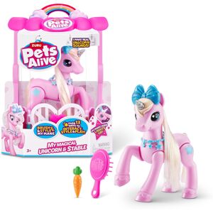 Pets Alive My Magical Unicorn and Stable Battery Powered Interactive Robotic Toy Pets Alive My Magical Unicorn and Stable Battery Powered Interactive Robotic Toy