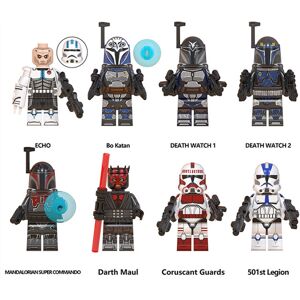 Bonxaif 8PCS Wars Star Building Blocks Toys Fit Lego Kids Gift Bonxaif 8PCS Wars Star Building Blocks Toys Fit Lego Kids Gift