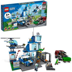 Lego City Police Station with Van Garbage Truck & Helicopter Toy 60316 Gifts f Lego City Police Station with Van Garbage Truck & Helicopter Toy 60316 Gifts f