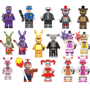 Unbranded 16PCS Fit Lego Five Nights At Freddy's Minifigures Kids Gifts Toys Unbranded 16PCS Fit Lego Five Nights At Freddy's Minifigures Kids Gifts Toys