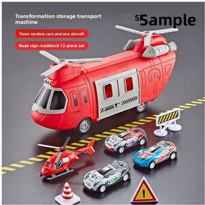 Unbranded (Red) Transport Ejector Inertia Airplane And Helicopter Toy Set For Playroom Fun Unbranded (Red) Transport Ejector Inertia Airplane And Helicopter Toy Set For Playroom Fun