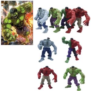 Unbranded 4pcs Avengers The Hulk Green Red Action Figure Model Toy Gift Collect Child Unbranded 4pcs Avengers The Hulk Green Red Action Figure Model Toy Gift Collect Child