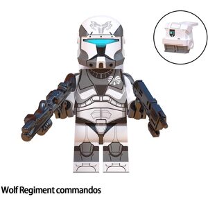 Unbranded (Regiment) Wars The Star Clone Wars Building Blocks Wolfpack Wolfe Assembled Puz Unbranded (Regiment) Wars The Star Clone Wars Building Blocks Wolfpack Wolfe Assembled Puz