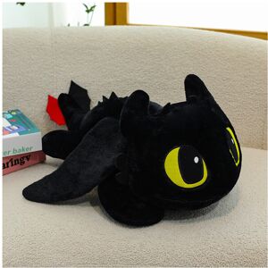 Unbranded (Black , 60cm) How Train To Your Dragon Toothless Plush Toy Stuffed Doll Decorat Unbranded (Black , 60cm) How Train To Your Dragon Toothless Plush Toy Stuffed Doll Decorat