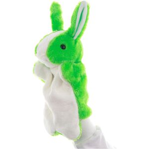 Unbranded (Green Rabbit) Plush Hand Animal Puppet Toy Cartoon Glove Role Educational Inter Unbranded (Green Rabbit) Plush Hand Animal Puppet Toy Cartoon Glove Role Educational Inter