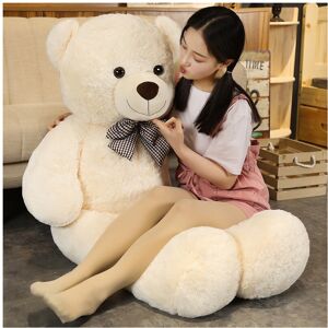 Unbranded (Beige, 100cm) Teddy Giant Bear Plush Toy Stuffed Animal Doll Soft Birthday Deco Unbranded (Beige, 100cm) Teddy Giant Bear Plush Toy Stuffed Animal Doll Soft Birthday Deco