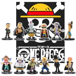 Unbranded 12pcs One Anime Piece Luffy Figure Model Toy Ornament Decor Collection Set Gift Unbranded 12pcs One Anime Piece Luffy Figure Model Toy Ornament Decor Collection Set Gift