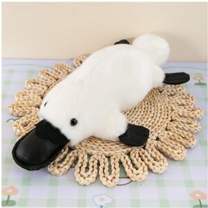 Unbranded (White, 30cm) Plush Toy Platypus Dolls Room Decoration Ornaments Christmas Gifts Unbranded (White, 30cm) Plush Toy Platypus Dolls Room Decoration Ornaments Christmas Gifts