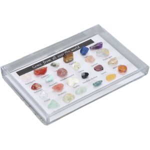 Unbranded Mineral Rock Collection Kit for Kids – Educational Crystal & Gems Set Unbranded Mineral Rock Collection Kit for Kids – Educational Crystal & Gems Set