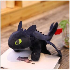 Unbranded (Black, 35cm/13.8inch) How To Train Your Dragon Toothless Night Fury Stuffed Plu Unbranded (Black, 35cm/13.8inch) How To Train Your Dragon Toothless Night Fury Stuffed Plu