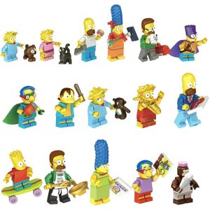 HELLSA 16SET The Simpsons Minifigure Fit Lego Building Block Kids Toy UK Priority in De HELLSA 16SET The Simpsons Minifigure Fit Lego Building Block Kids Toy UK Priority in De