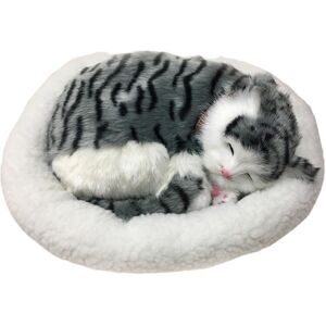 Unbranded Realistic Sleeping Cat Toy Breathing Cat Stuffed Animal Doll with Mat Plush Toy Unbranded Realistic Sleeping Cat Toy Breathing Cat Stuffed Animal Doll with Mat Plush Toy