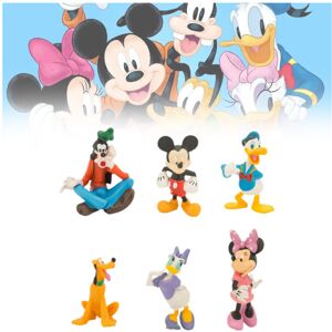 Unbranded Mickey Mouse 6pcs Clubhouse Figure Set Cake Topper Toy Doll Gift Kid Xmas Unbranded Mickey Mouse 6pcs Clubhouse Figure Set Cake Topper Toy Doll Gift Kid Xmas