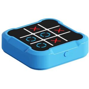 Unbranded (Blue) Tac Tic Toe Electronic Toy Board Multi Function Cognitive Features Emotio Unbranded (Blue) Tac Tic Toe Electronic Toy Board Multi Function Cognitive Features Emotio