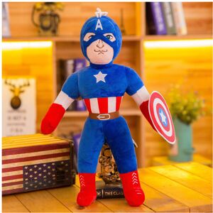 Unbranded (Captain America, 55cm) Avengers Hulk Captain America Batman Plush Toy Gift Doll Unbranded (Captain America, 55cm) Avengers Hulk Captain America Batman Plush Toy Gift Doll