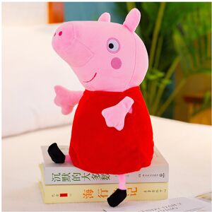 Unbranded (Red, 40cm) Family Pig Peppa Plush Toys Colorful Design Children Festival Gifts Unbranded (Red, 40cm) Family Pig Peppa Plush Toys Colorful Design Children Festival Gifts