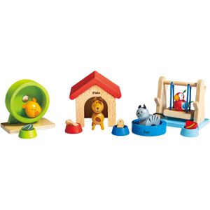 Hape Family Pets Wooden Dollhouse Animal Set 2 Hape Family Pets Wooden Dollhouse Animal Set 2