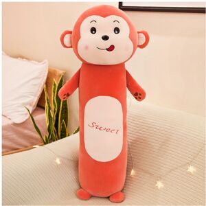 Unbranded (Monkey, 110cm) Animal Cylinder Plush Toys Lion Frog Monkey Rabbit Stuffed Home Unbranded (Monkey, 110cm) Animal Cylinder Plush Toys Lion Frog Monkey Rabbit Stuffed Home