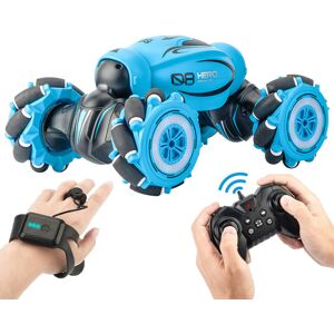 GreenZech (Blue) RC Car 4WD Radio Control Stunt Car Gesture Induction Twisting Off-Road Ve GreenZech (Blue) RC Car 4WD Radio Control Stunt Car Gesture Induction Twisting Off-Road Ve