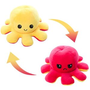 Unbranded (StyleK) Octopus Stuffed Reversible Animal Doll Doublesided Flip Toy Kid Gift De Unbranded (StyleK) Octopus Stuffed Reversible Animal Doll Doublesided Flip Toy Kid Gift De