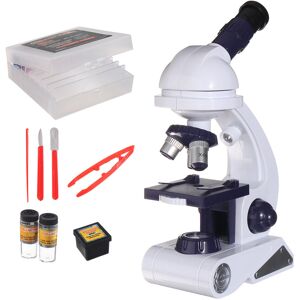GreenZech Biological Microscope Kit Children School Educational Toys Kids Gift 80x - 450x GreenZech Biological Microscope Kit Children School Educational Toys Kids Gift 80x - 450x