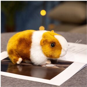 Unbranded (Brown) Guinea Pig Plush Toy Cartoon Stuffed Doll Bedroom Decoration Gift Kids C Unbranded (Brown) Guinea Pig Plush Toy Cartoon Stuffed Doll Bedroom Decoration Gift Kids C
