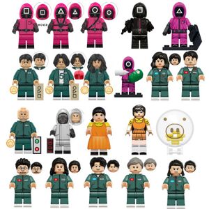 Nuoxin 20PCS Game Figures Building Blocks Anime Minifigures Toy Fits Lego Nuoxin 20PCS Game Figures Building Blocks Anime Minifigures Toy Fits Lego