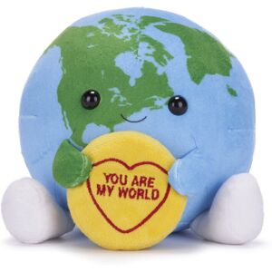 Posh Paws Swizzels Love Hearts 18cm "YOU ARE MY WORLD" World Plush Soft Toy Gift Posh Paws Swizzels Love Hearts 18cm "YOU ARE MY WORLD" World Plush Soft Toy Gift