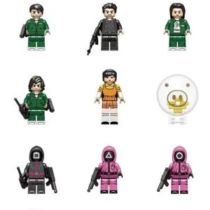 Nuoxin (9pcs-B) 20pcs Game Figures Building Blocks Anime Minifigures Toy Fits Lego Nuoxin (9pcs-B) 20pcs Game Figures Building Blocks Anime Minifigures Toy Fits Lego
