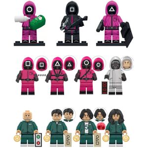 Nuoxin (11pcs-A) 20PCS Game Figures Building Blocks Anime Minifigures Toy Fits Lego Nuoxin (11pcs-A) 20PCS Game Figures Building Blocks Anime Minifigures Toy Fits Lego