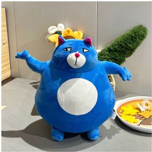 Unbranded (35cm) Blue Cat Fat Plush Toy Animal Stuffed Doll Bedroom Decoration Kids Cute G Unbranded (35cm) Blue Cat Fat Plush Toy Animal Stuffed Doll Bedroom Decoration Kids Cute G