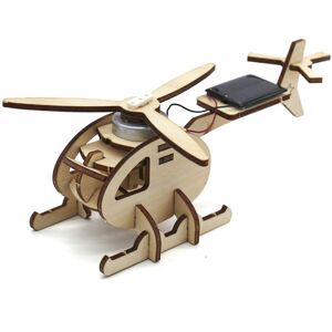 Unbranded Solar Helicopter Model Wooden Helicopter Toy Unbranded Solar Helicopter Model Wooden Helicopter Toy