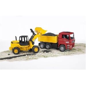 Bruder Dump truck with wheel loader MAN TGA 1:16 Bruder Dump truck with wheel loader MAN TGA 1:16