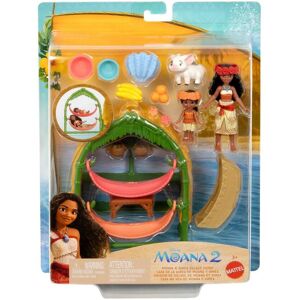 Mattel Disney Moana 2 Moana & Simea Village Home Playset Toy Mattel Disney Moana 2 Moana & Simea Village Home Playset Toy
