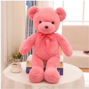 Unbranded (Dark Pink) 35cm Bear Teddy With Colored Bow Tie Plush Toy Stuffed Animal Gifts Unbranded (Dark Pink) 35cm Bear Teddy With Colored Bow Tie Plush Toy Stuffed Animal Gifts
