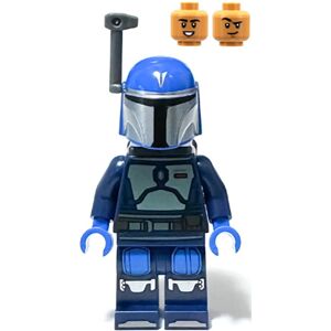 Lego Star Wars Mandalorian Fleet Commander Minifigure with Helmet from 75348 Lego Star Wars Mandalorian Fleet Commander Minifigure with Helmet from 75348