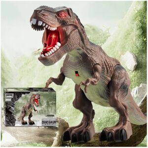 Unbranded (Grey) Y333-59 RC Walking Dinosaur Robot Toy Remote Light Music Emulation Animal Unbranded (Grey) Y333-59 RC Walking Dinosaur Robot Toy Remote Light Music Emulation Animal