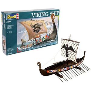 Revell 05403 Viking Ship 1:50 Scale Unbuilt/Unpainted Plastic Model Kit Revell 05403 Viking Ship 1:50 Scale Unbuilt/Unpainted Plastic Model Kit