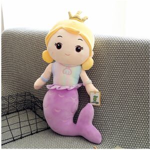 Unbranded (Purple, 30cm) Mermaid Plush Toy Cute Cartoon Girl Child Bed Sleeping Companion Unbranded (Purple, 30cm) Mermaid Plush Toy Cute Cartoon Girl Child Bed Sleeping Companion