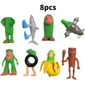 Unbranded (8pcs A) Italian Brainrot Al Tung Tung Tungsahur Action Figure Decorations Model Unbranded (8pcs A) Italian Brainrot Al Tung Tung Tungsahur Action Figure Decorations Model
