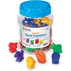 Learning Resources Jumbo Farm Counters - 30 Pieces Ages 18+ months Toddler Learn Learning Resources Jumbo Farm Counters - 30 Pieces Ages 18+ months Toddler Learn