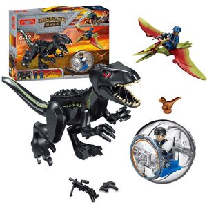 Unbranded (Style B) Dinosaur Building Jurassic Block Toy Action Figure Model T Rex Plastic Unbranded (Style B) Dinosaur Building Jurassic Block Toy Action Figure Model T Rex Plastic