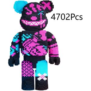 Unbranded (Purple) Building Bearbricks Blocks Diy Figure Toy Model Kids Adult Decor Collec Unbranded (Purple) Building Bearbricks Blocks Diy Figure Toy Model Kids Adult Decor Collec