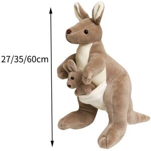 Unbranded (27cm/10.63in) Plush Kangaroo Toy Stuffed Animal Doll Pp Cotton Filling Gifts Fo Unbranded (27cm/10.63in) Plush Kangaroo Toy Stuffed Animal Doll Pp Cotton Filling Gifts Fo