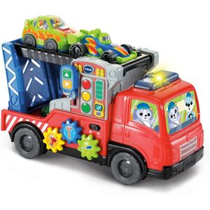 Vtech Road Rescue Car Carrier Childrens Red Activity Truck Vtech Road Rescue Car Carrier Childrens Red Activity Truck