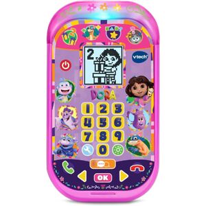 Vtech Dora The Explorer Explore & Learn Pink Phone Vtech Dora The Explorer Explore & Learn Pink Phone