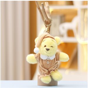 Unbranded (Brown) Winnie Bear Pooh Cartoon Plush Doll Keychain Pp Cotton Decoration Gifts Unbranded (Brown) Winnie Bear Pooh Cartoon Plush Doll Keychain Pp Cotton Decoration Gifts