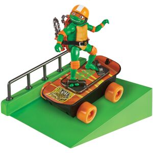 Teenage Mutant Ninja Turtles: Mutant Mayhem Michelangelo on a Skateboard with Ac Teenage Mutant Ninja Turtles: Mutant Mayhem Michelangelo on a Skateboard with Ac