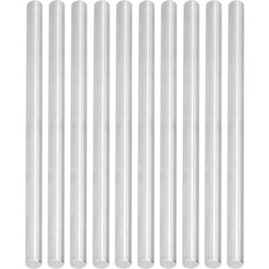 Unbranded 10Pcs Stainless Steel Rod Round Straight Shaft Bar Unbranded 10Pcs Stainless Steel Rod Round Straight Shaft Bar